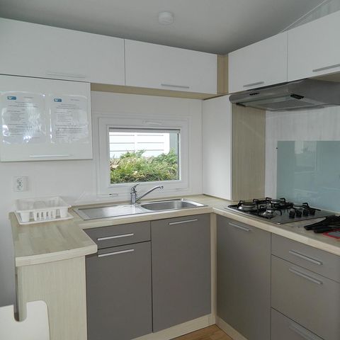 Mobile home 6 persons - Standard 32m² - 2 bedrooms - Terrace - Sleeps 4–6