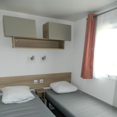 MOBILE HOME 6 people - Premium 40m² mobile home (3 bedrooms) + terrace – sea view – sleeps 6
