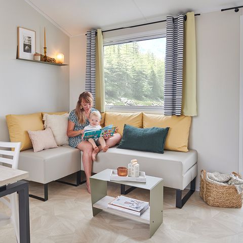 Mobile home 6 persons - Premium - 33m² - 2 bedrooms - Terrace - Sleeps 4–6