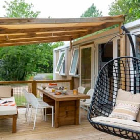 Mobile home 5 persons - Cottage Roselière 6p 3ch 2SdB Premium