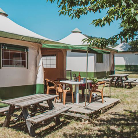 CANVAS BUNGALOW 5 people - Bengali (without sanitary facilities)