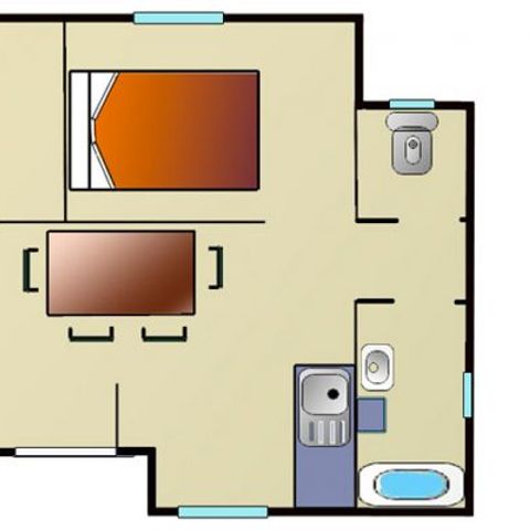 BUNGALOW 5 people - Comfort