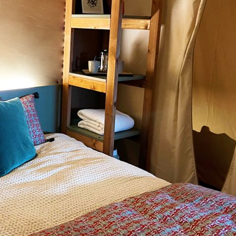 CANVAS AND WOOD TENT 5 people - BIRDYLODGE