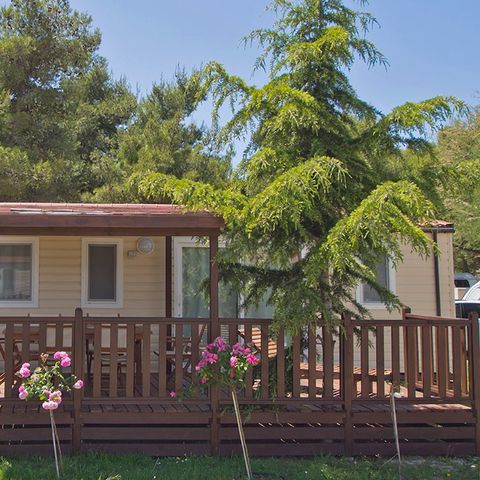 Mobile home 6 persons - Mobile-home | Comfort XL | 3 Bedrooms | 6 People | Covered Terrace | Air-conditioning | TV