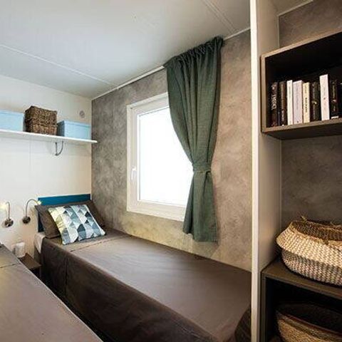 Mobile home 6 persons - Mobile-home | Premium | 3 Bedrooms | 6 Pers. | Raised terrace | 2 bathrooms | Air-con.