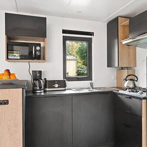 Mobile home 4 persons - Mobile-home | Premium | 2 Bedrooms | 4 Pers | Raised terrace | 2 bathrooms | Air conditioning | TV