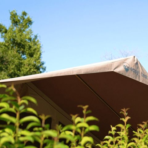 Canvas and wooden tent 5 persons - Safari tent Luxe