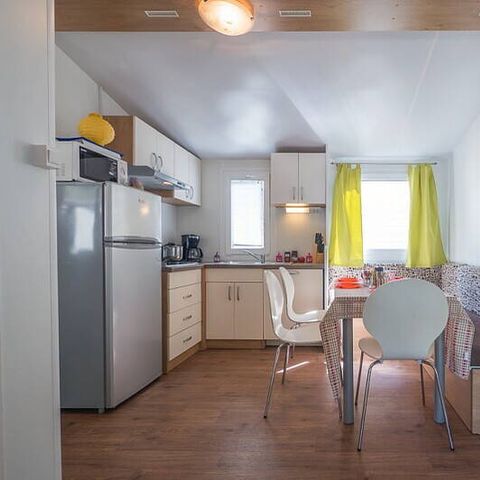 Mobile home 6 persons - Comfort | 3 Bedrooms | 6 Pers | Raised terrace | Air conditioning | TV