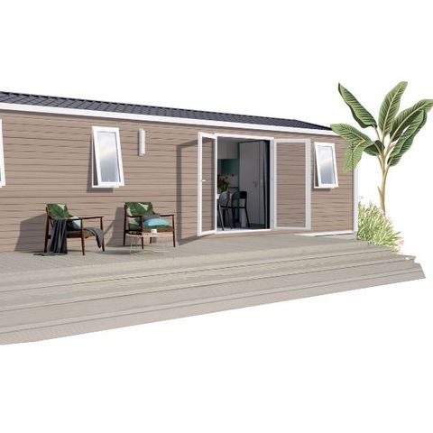 MOBILE HOME 8 people -  Confort 3 bedrooms 2bathrooms 39m² (39m²)