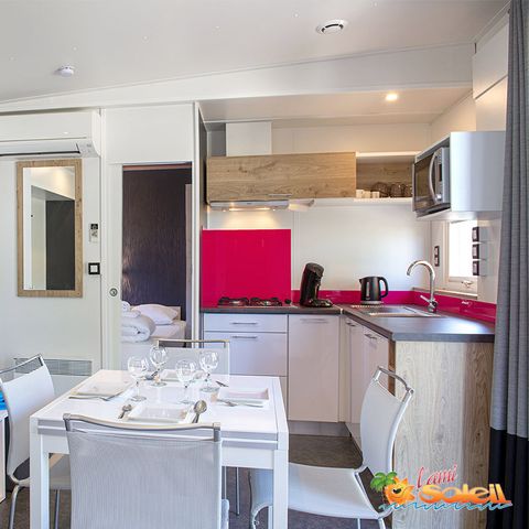 CHALET 6 people - de Luxe 4 Rooms 6 People Air-conditioned + TV