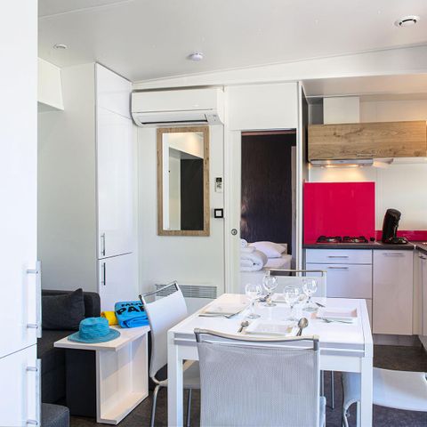MOBILE HOME 6 people - VIP Cottage 4 Rooms 6 People Air Conditioned + TV