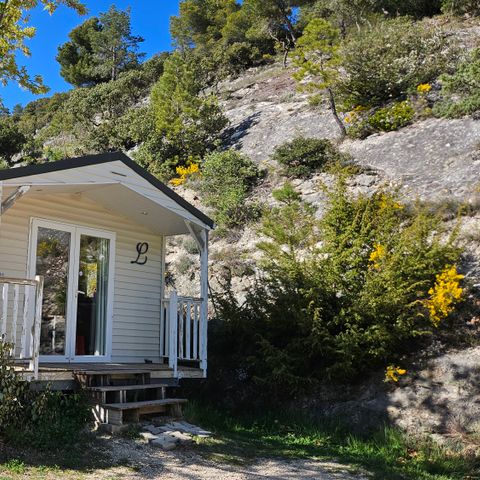 Mobile home 2 persons - Cottage Confort - Air-conditioned - 1 bedroom