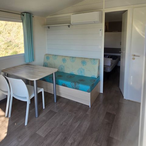 Mobile home 2 persons - Cottage Confort - Air-conditioned - 1 bedroom