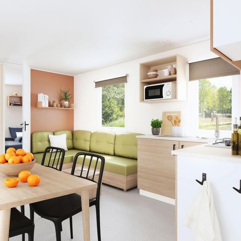 MOBILE HOME 6 people - 4 Rooms 6 People + TV