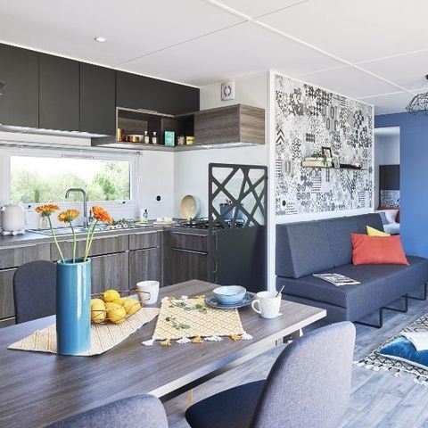 MOBILE HOME 6 people - Comfort 6 people 3 bedrooms 2 bathrooms