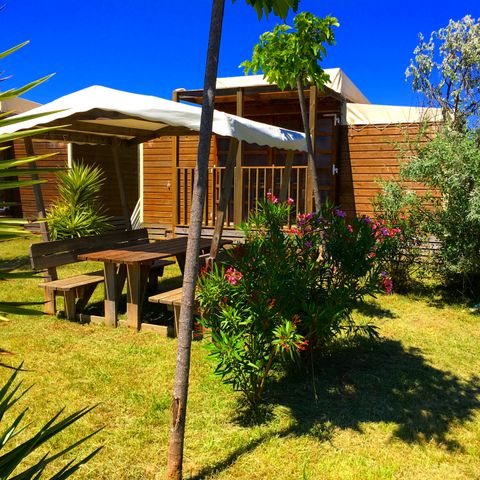 BUNGALOW 4 people - NATURE ECO hut (without sanitary facilities)