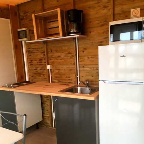 BUNGALOW 4 people - NATURE ECO hut (without sanitary facilities)
