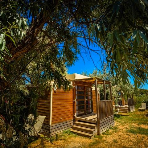 BUNGALOW 4 people - NATURE ECO hut (without sanitary facilities)