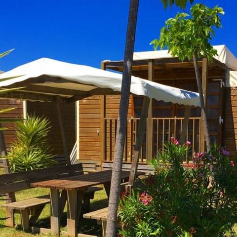 BUNGALOW 4 people - NATURE ECO hut (without sanitary facilities)