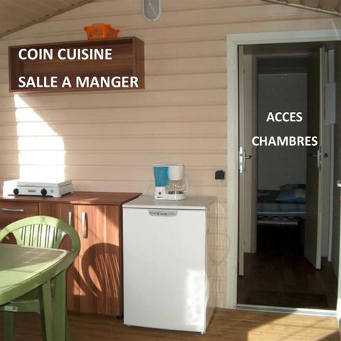MOBILE HOME 5 people - VACANCIAL ECO (without sanitary facilities)