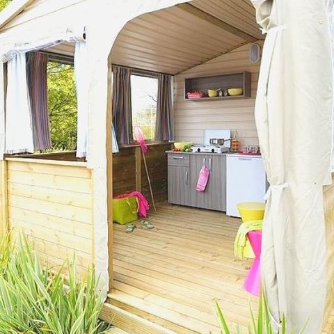 MOBILE HOME 5 people - VACANCIAL ECO (without sanitary facilities)