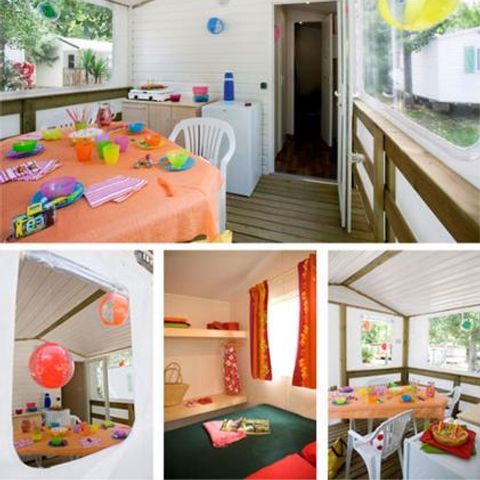 MOBILE HOME 5 people - VACANCIAL ECO (without sanitary facilities)