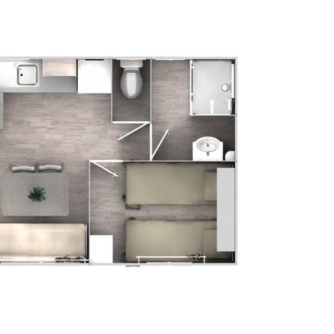 MOBILE HOME 4 people - COMFORT - SAFARI