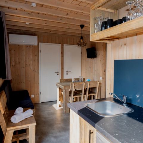 MOBILE HOME 6 people - Cottage Premium 3 Bedrooms 6 Pers. vineyard view