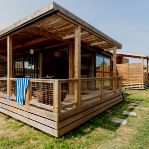 MOBILE HOME 4 people - Premium 2-bedroom cottage for 5 people