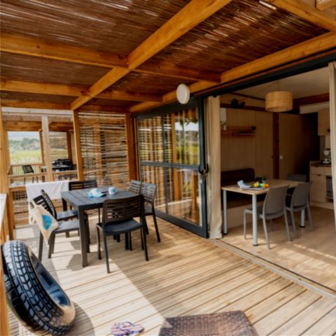 MOBILE HOME 4 people - Premium 2-bedroom cottage for 5 people