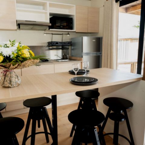 MOBILE HOME 6 people - Premium 3-bedroom cottage for 6 people