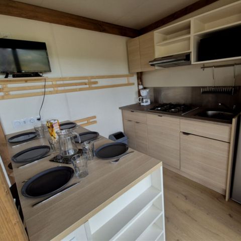 MOBILE HOME 6 people - Premium 3-Bedroom Cottage for 6 People with a view of the vineyards