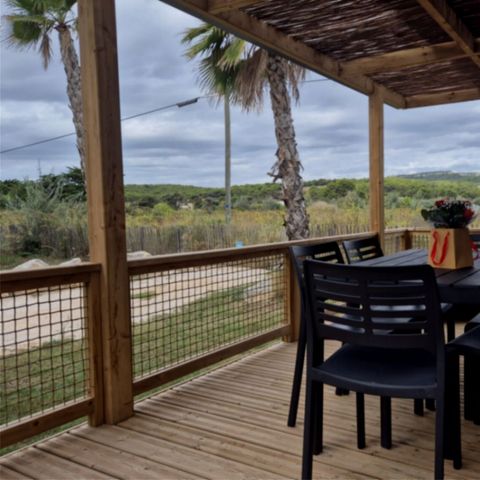 MOBILE HOME 5 people - Premium 2-Bedroom Cottage for 4 People with a View of the Vineyards