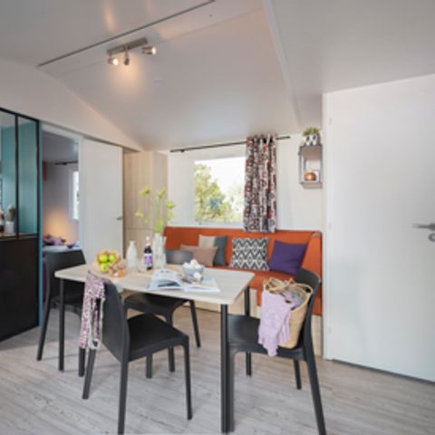 Mobile home 4 persons - Cottage Confort 2ch. 4pers. -30m2 - Terrace with parasol - SAM