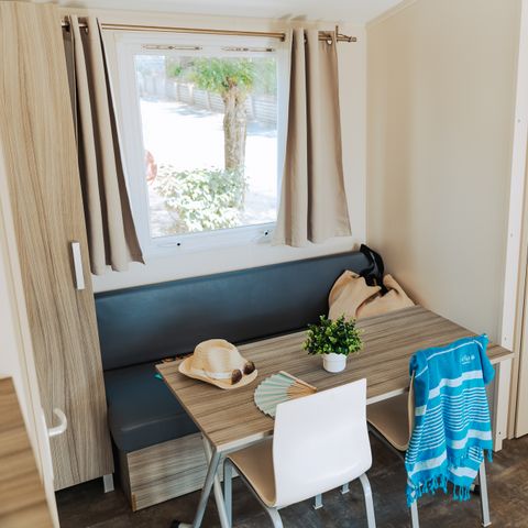 MOBILE HOME 4 people - Loisir Confort 2bed. 4pers. - 25m2 Terrace with parasol - SAM