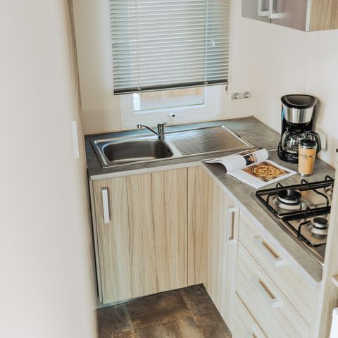 Mobile home 4 persons - Loisir Confort 2bed. 4pers. - 25m2 Covered terrace - SAM