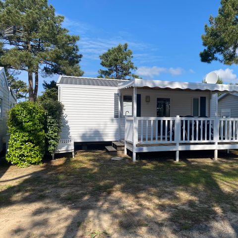 Mobile home 4 persons - Loisir Confort 2bed. 4pers. - 25m2 Covered terrace - SAM