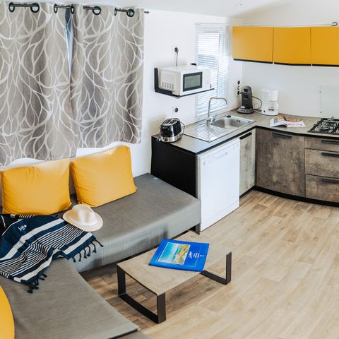 MOBILE HOME 8 people - Sunêlia Prestige 4bed. 8 pers. - 40m2 - Covered terrace - SAM