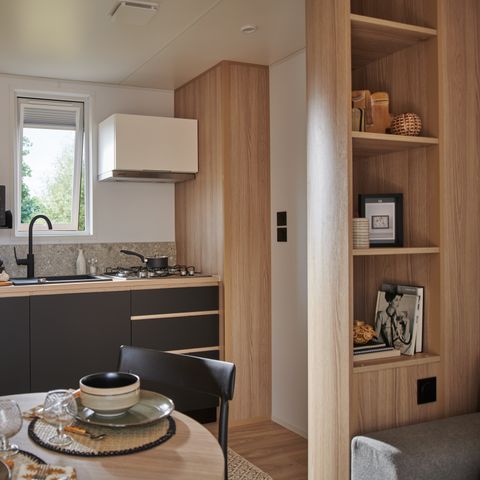 Mobile home 2 persons - Sunêlia Luxe Taos Spa 1bed. 2 pers - 19m2 - Exotic pergola