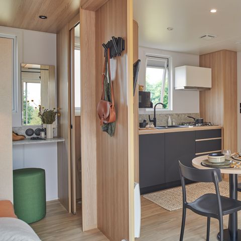 Mobile home 2 persons - Sunêlia Luxe Taos Spa 1bed. 2 pers - 19m2 - Exotic pergola