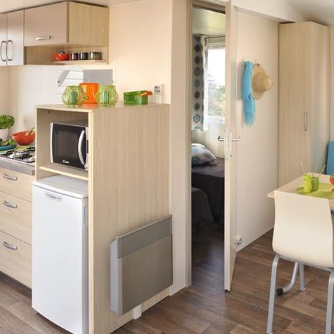 MOBILE HOME 4 people - Loisir Confort 2bed. 4pers. - 25m2 Terrace with parasol - DIM