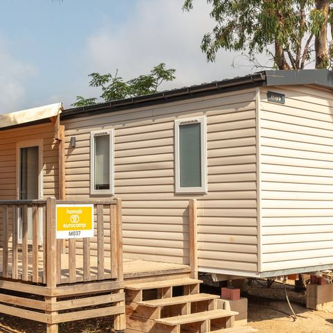 Mobile home 4 persons - Mobile-home | Comfort | 2 Bedrooms | 4 Pers. | Raised terrace | 1 bathroom