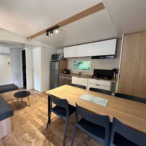 Mobile home 6 persons - Mobile-home | Premium | 3 Bedrooms | 6 Pers. | Lounge Terrace | 1 Bathroom | Air conditioning