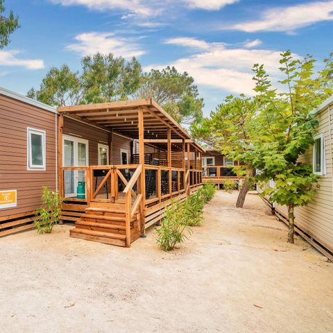Mobile home 6 persons - Mobile-home | Premium | 3 Bedrooms | 6 Pers. | Lounge Terrace | 1 Bathroom | Air conditioning