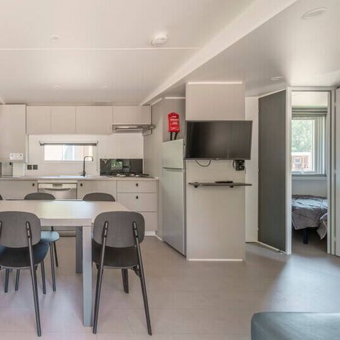 Mobile home 6 persons - Mobil-home | Premium | 3 Bedrooms | 6 Pers | Terrace Lounge | Air conditioning | TV