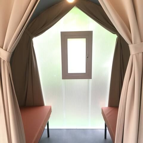 CANVAS BUNGALOW 4 people - COCO SWEET - WITHOUT SANITARY FACILITIES