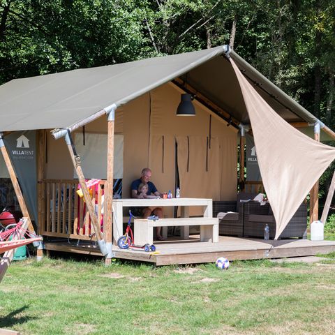 CANVAS AND WOOD TENT 5 people - ZEN