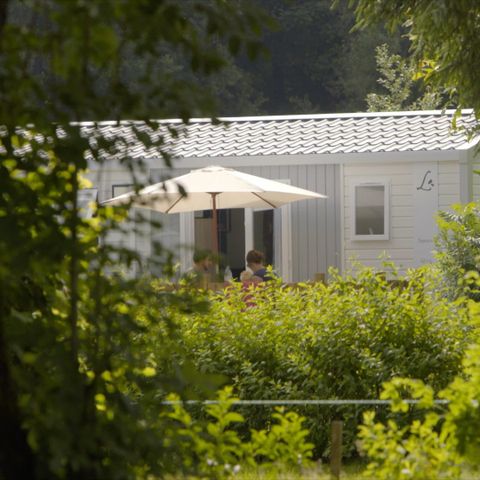 BUNGALOW 6 people - Bungalow Chestnut 32 m² with wooden terrace