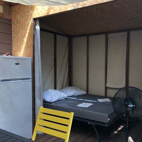 CANVAS AND WOOD TENT 4 people - MAORI