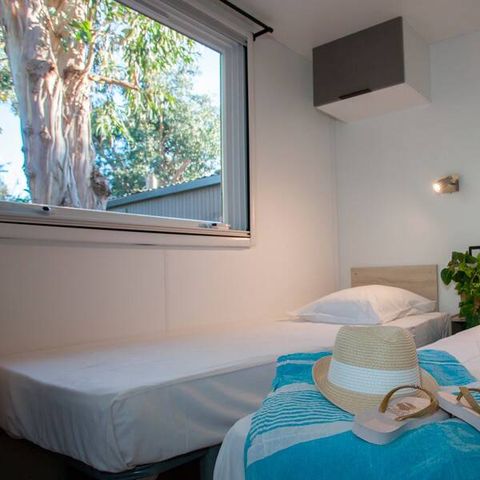 MOBILE HOME 6 people - Mobile-home | Premium | 3 Bedrooms | 6 Pers. | Raised terrace | Air-con.